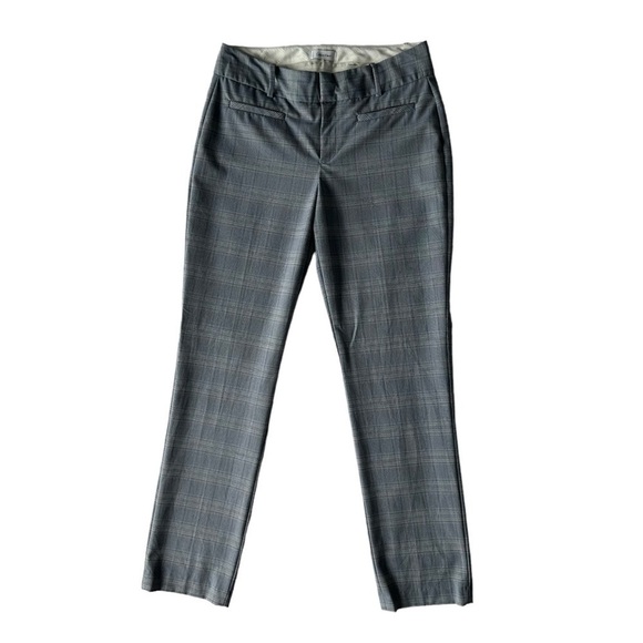 CALVIN KLEIN LIGHT BLUE PLAID MODERN DRESS PANT TROUSERS SIZE  4 - Picture 1 of 11
